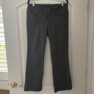 Columbia Women's Dark Brown Hiking Pants (Size 10)